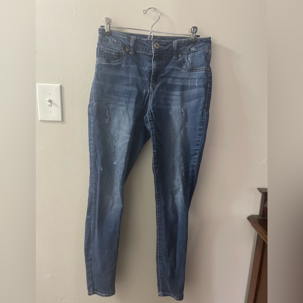 Women’s Maurices High Rise Small Skinny Jeans Tote11